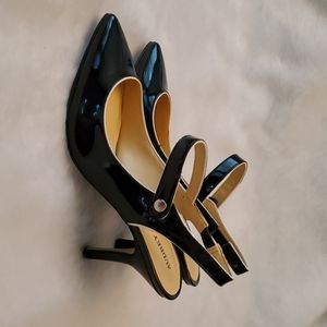 Black Patent Leather Pumps